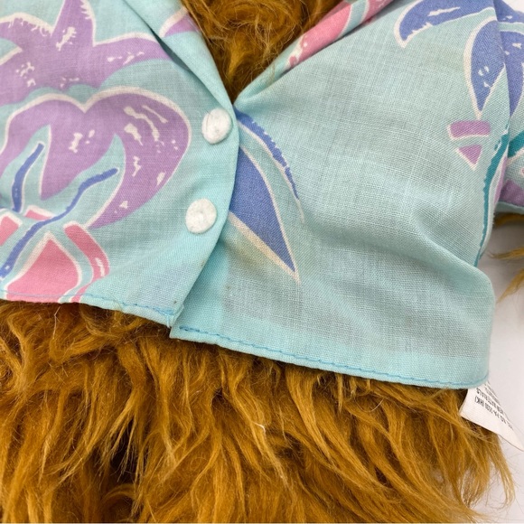 Burger King Alf Plush Hand Puppet Vintage Toy Hawaiian Shirt No Glasses Stains - Picture 4 of 5